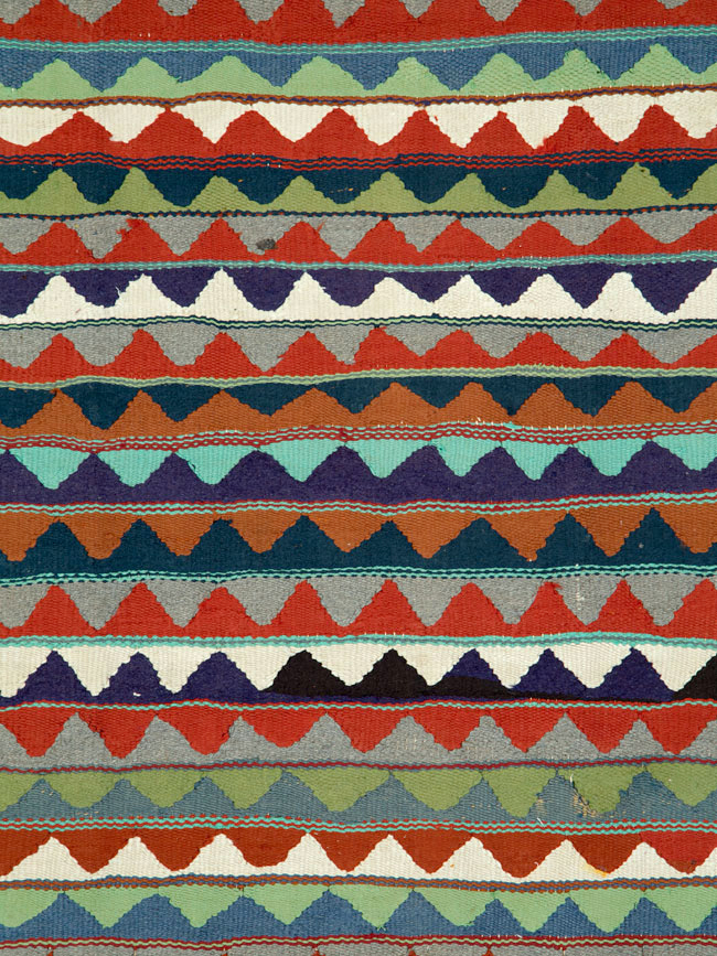 Vintage Persian Flatweave, No.26099 - Gsblank