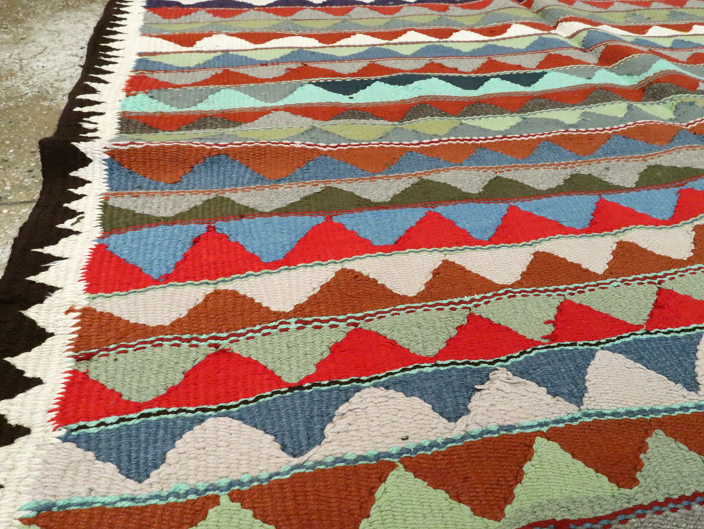 Vintage Persian Flatweave, No.26099 - Gsblank