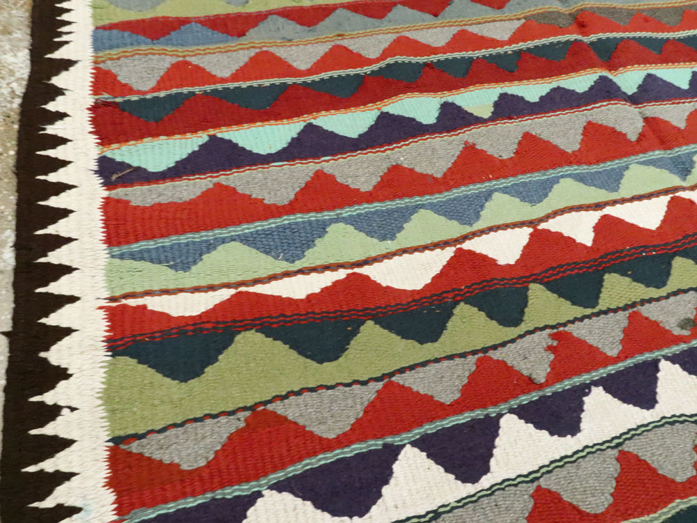 Vintage Persian Flatweave, No.26099 - Gsblank