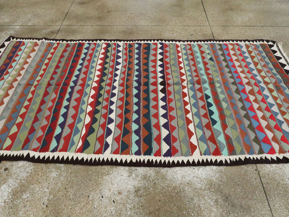 Vintage Persian Flatweave, No.26099 - Gsblank