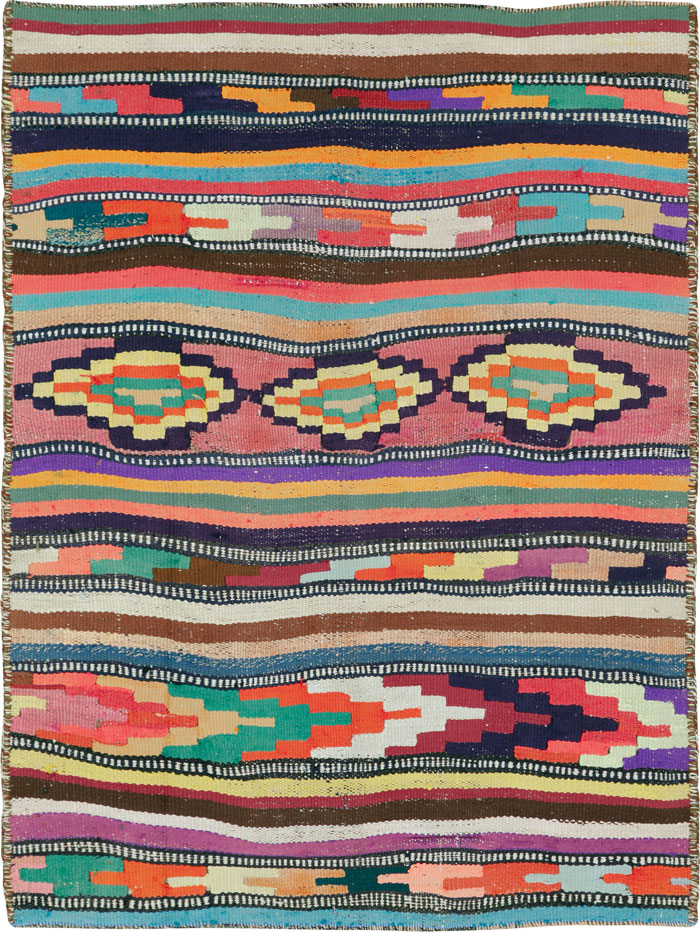 Vintage Persian Flatweave, No.26100 - Gsblank