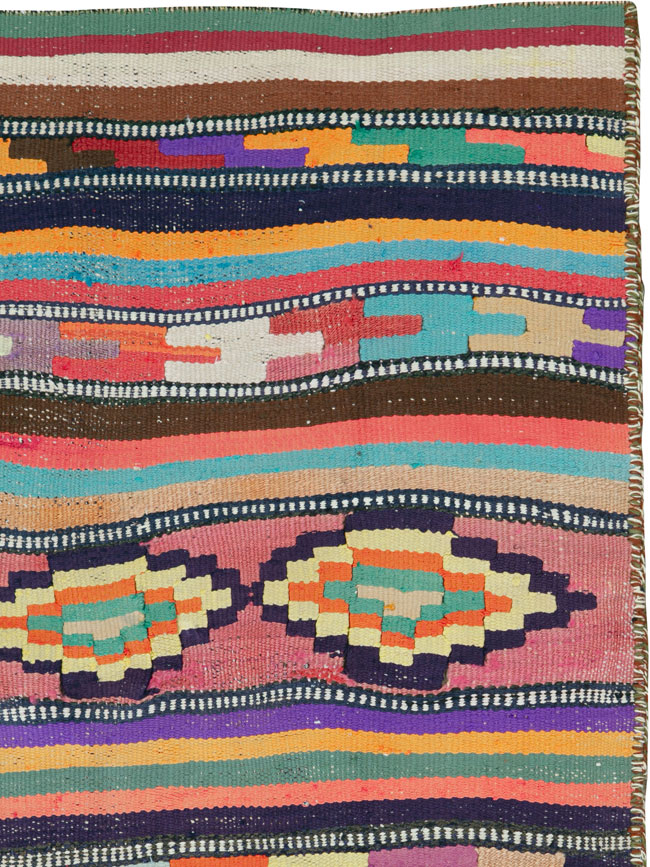 Vintage Persian Flatweave, No.26100 - Gsblank