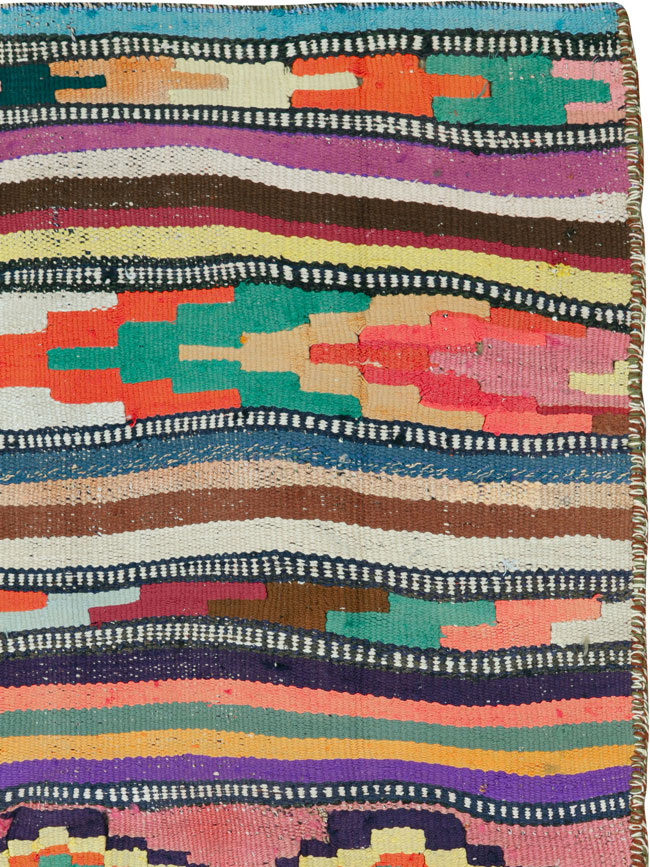 Vintage Persian Flatweave, No.26100 - Gsblank