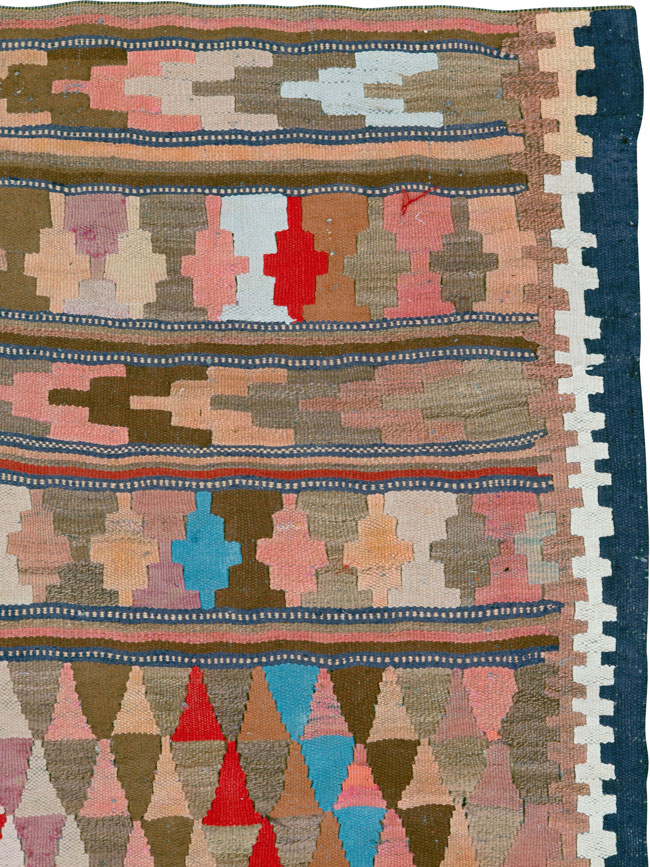 Vintage Persian Flatweave, No.26101 - Gsblank