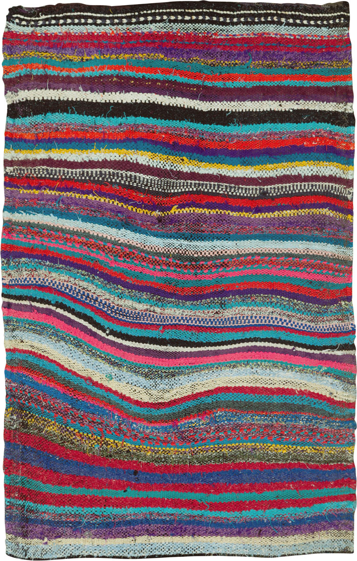 Vintage Persian Flatweave, No.26103 - Gsblank