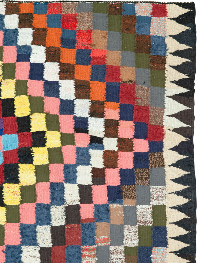 Vintage Persian Flatweave, No.26105 - Gsblank