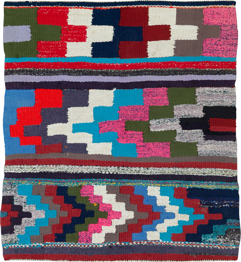 Vintage Persian Flatweave, No.26106 - Gsblank