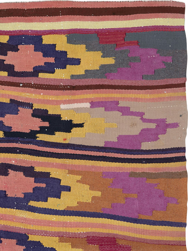 Vintage Persian Flatweave, No.26107 - Gsblank