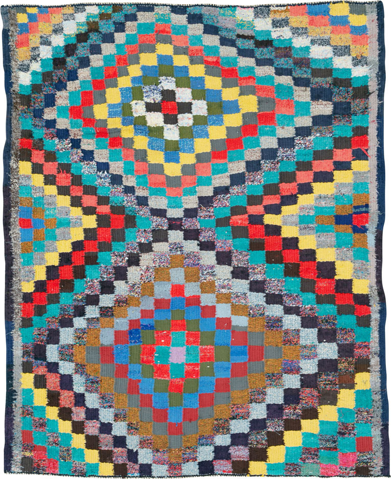 Vintage Persian Flatweave, No.26113 - Gsblank
