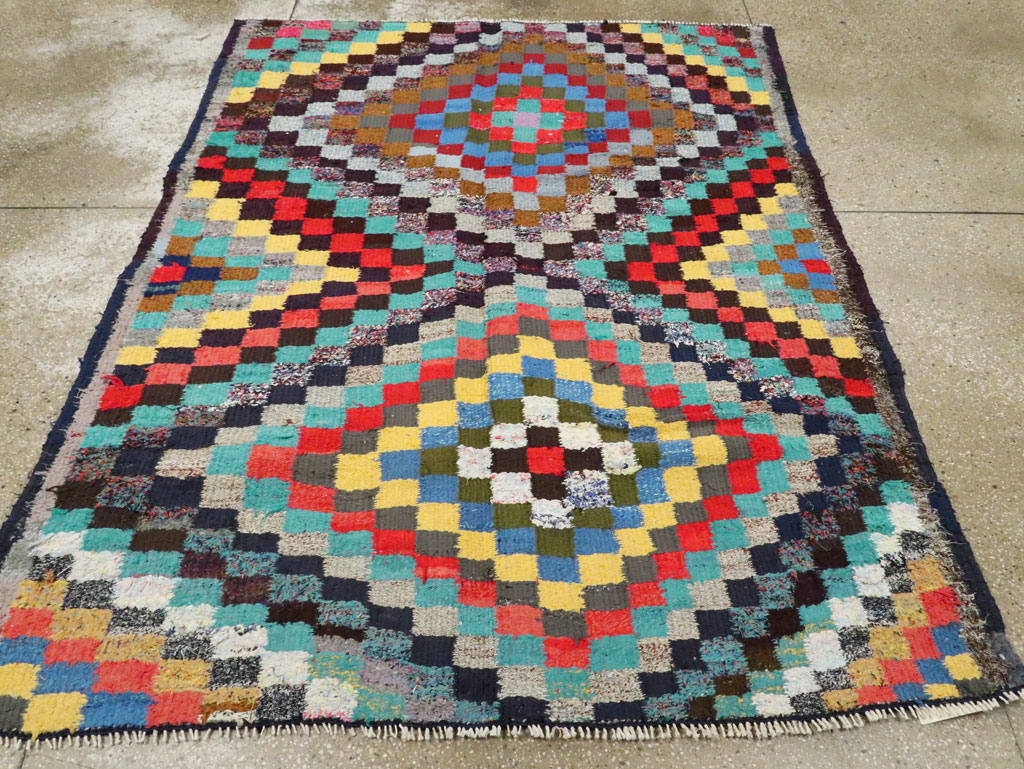 Vintage Persian Flatweave, No.26113 - Gsblank