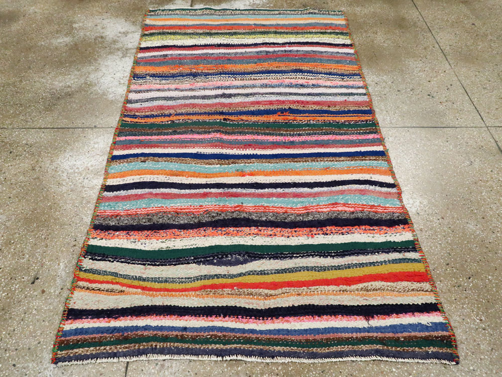 Vintage Persian Flatweave, No.26114 - Gsblank