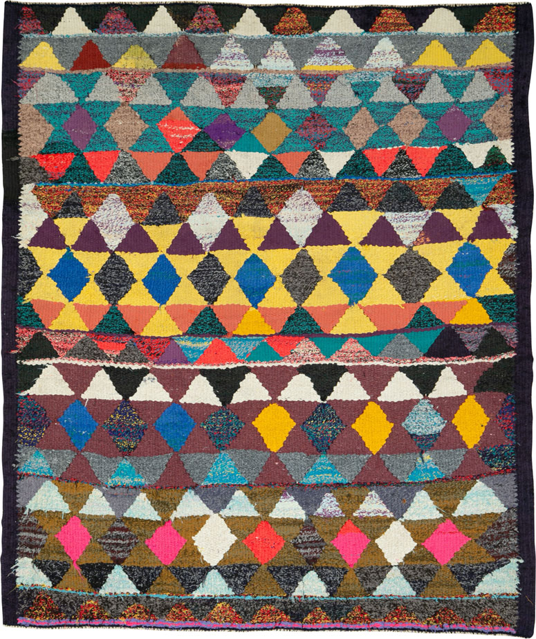 Vintage Persian Flatweave, No.26124 - Gsblank