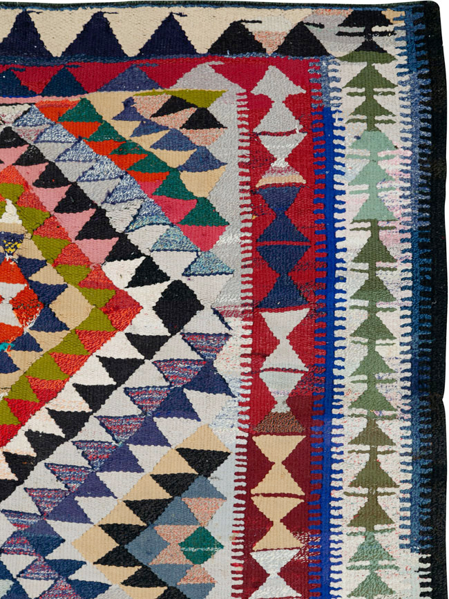 Vintage Persian Flatweave, No.26127 - Gsblank