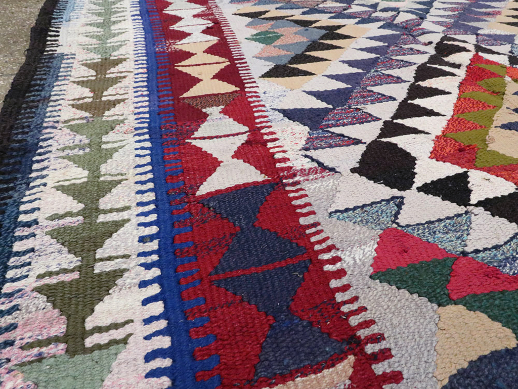 Vintage Persian Flatweave, No.26127 - Gsblank