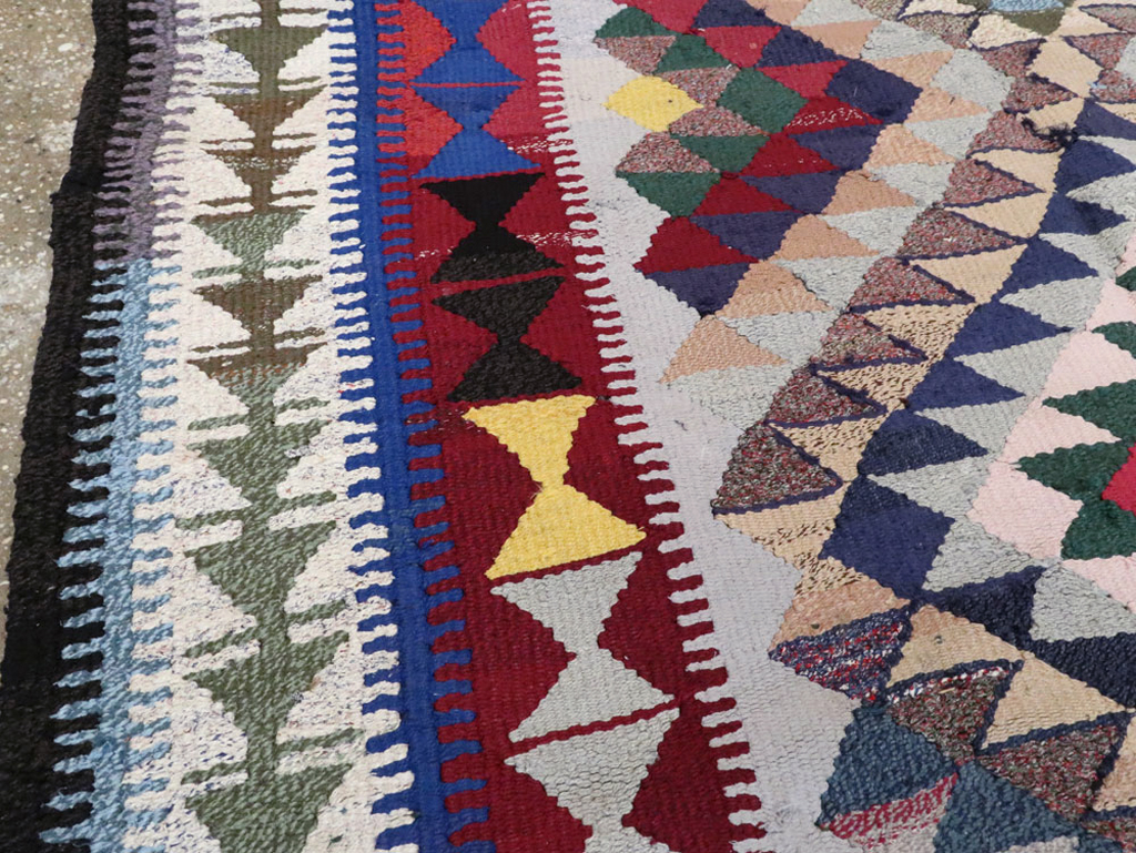 Vintage Persian Flatweave, No.26127 - Gsblank