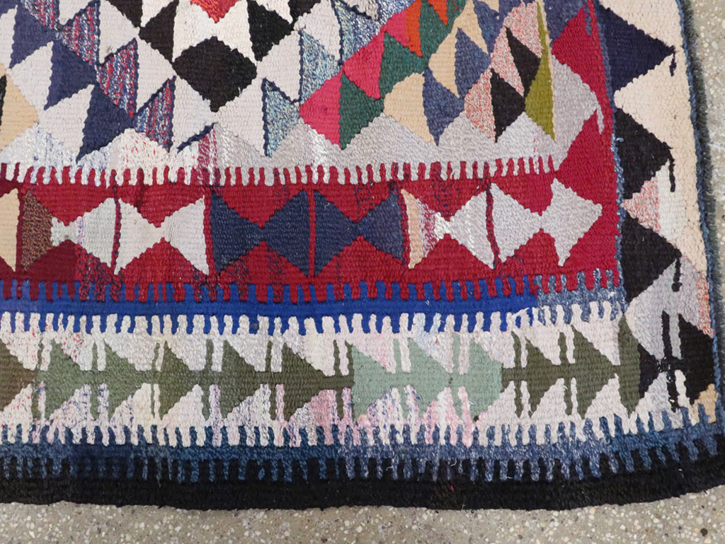 Vintage Persian Flatweave, No.26127 - Gsblank