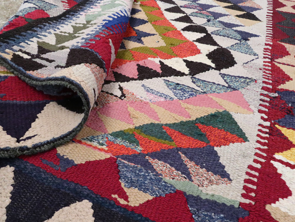 Vintage Persian Flatweave, No.26127 - Gsblank