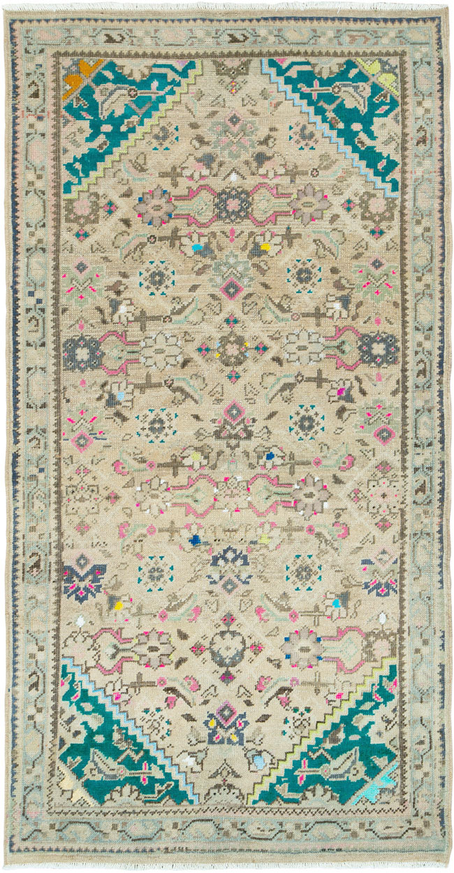 Vintage Persian Hamadan Rug, No.26128 - Gsblank