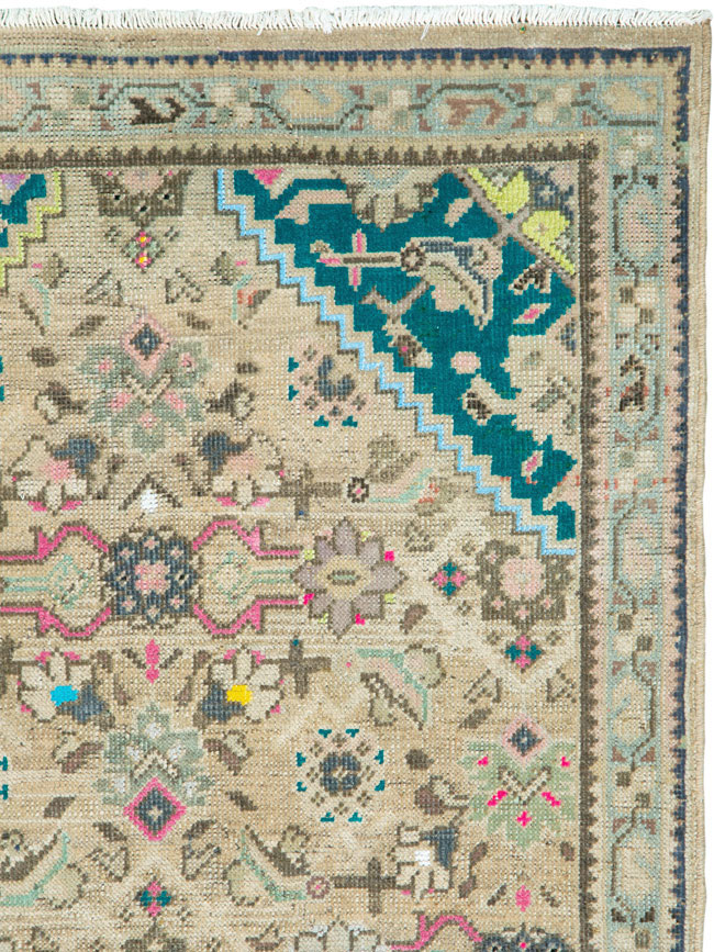 Vintage Persian Hamadan Rug, No.26128 - Gsblank