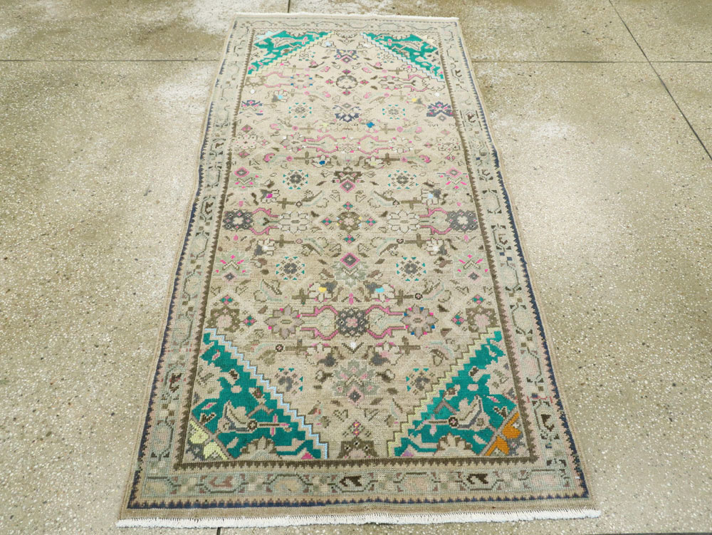 Vintage Persian Hamadan Rug, No.26128 - Gsblank