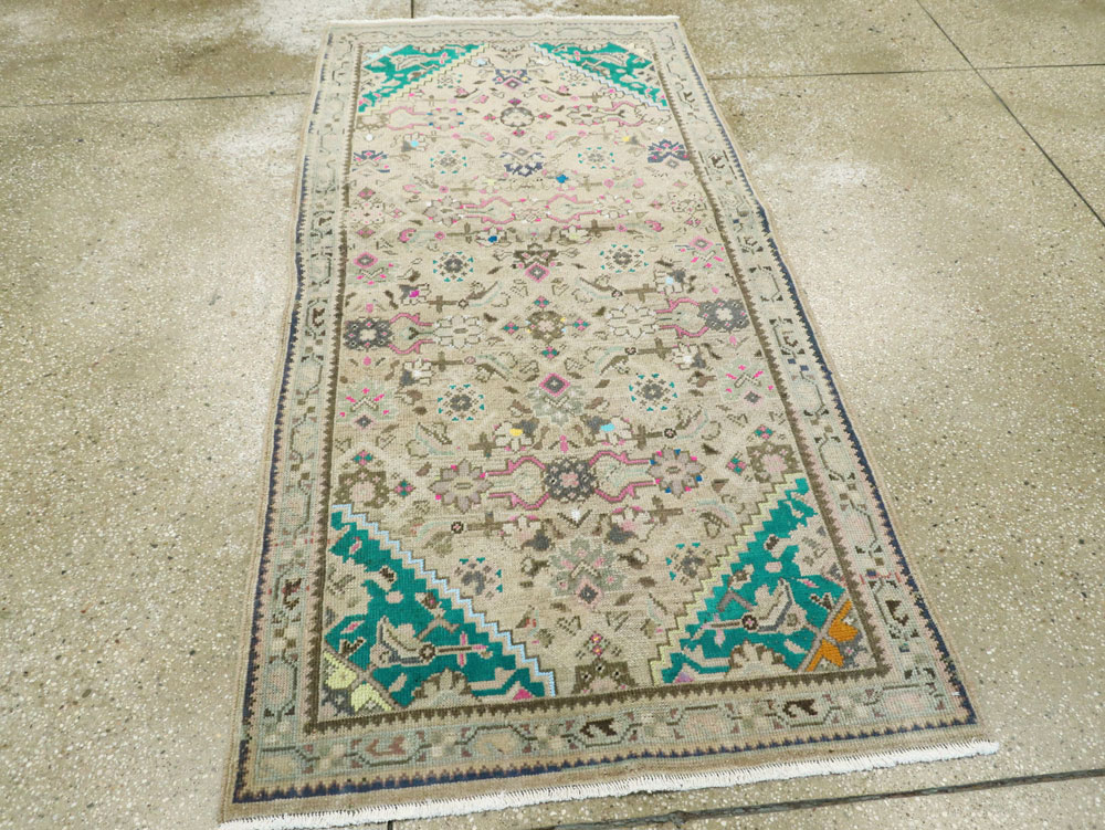 Vintage Persian Hamadan Rug, No.26128 - Gsblank
