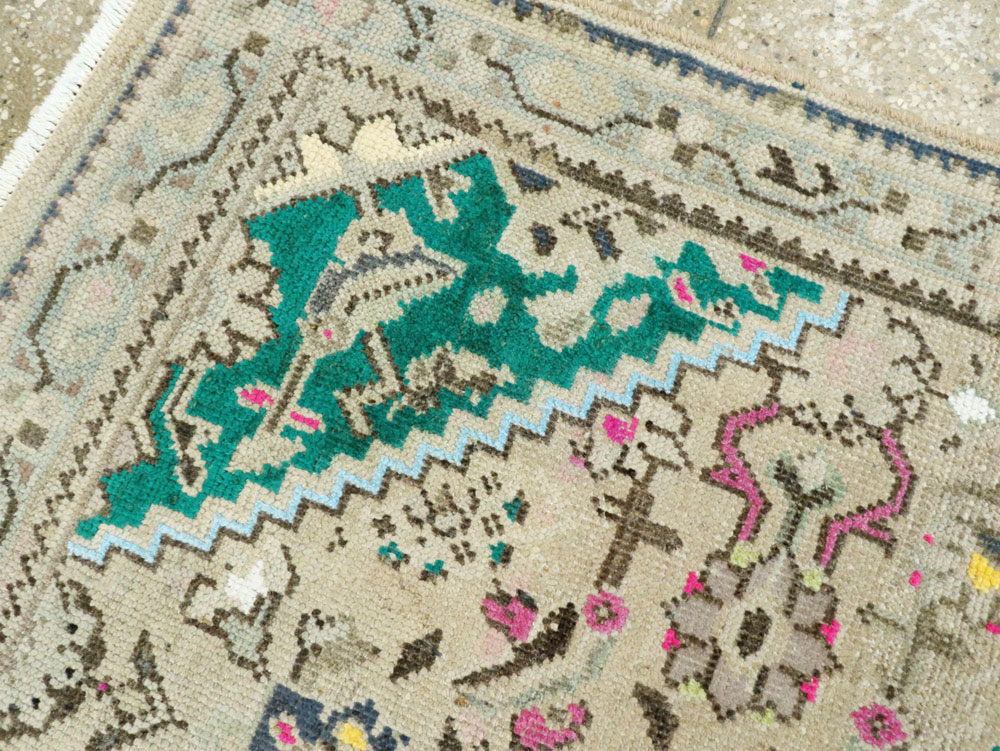 Vintage Persian Hamadan Rug, No.26128 - Gsblank