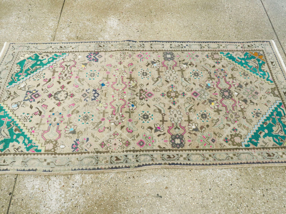 Vintage Persian Hamadan Rug, No.26128 - Gsblank