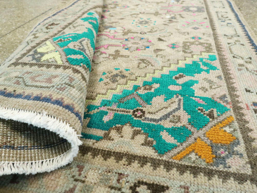 Vintage Persian Hamadan Rug, No.26128 - Gsblank