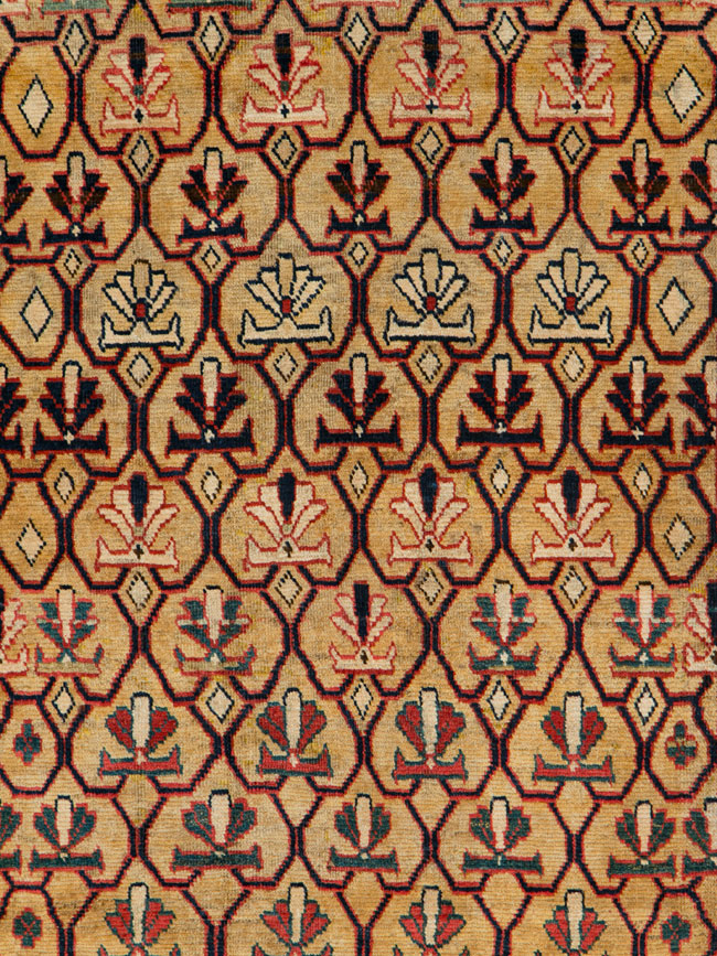 Vintage Persian Fereghan Mahal Rug, No.26129 - Gsblank