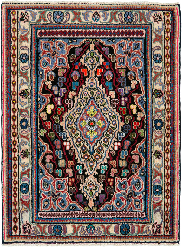 Vintage Persian Hamadan Rug, No.26133 - Gsblank