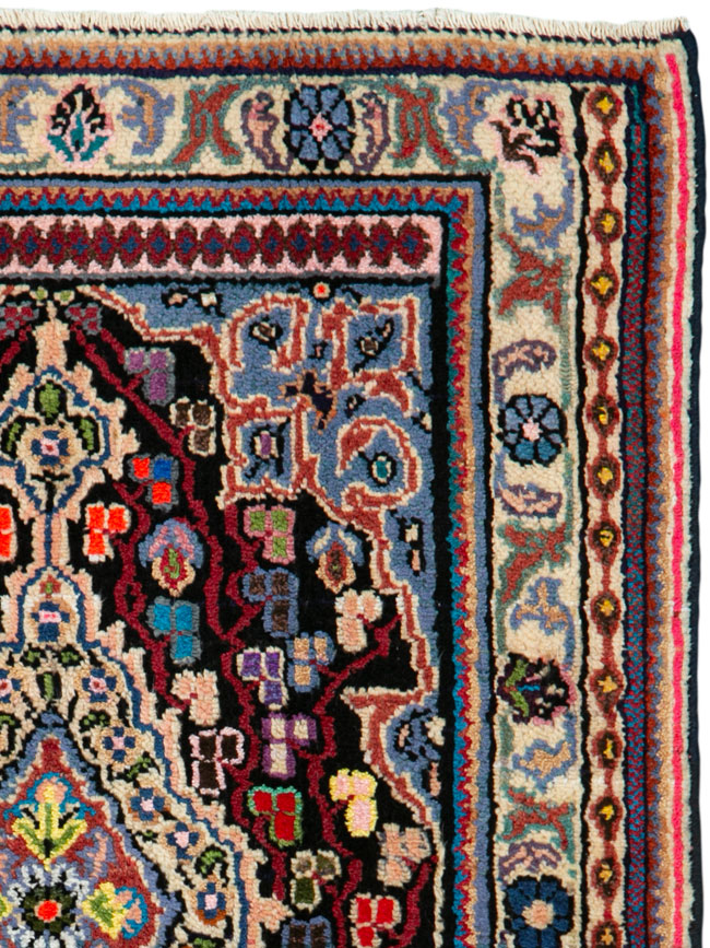 Vintage Persian Hamadan Rug, No.26133 - Gsblank