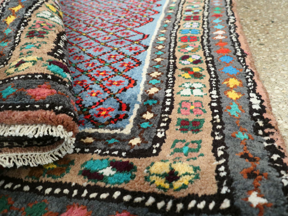 Vintage Persian Hamadan Rug, No.26134 - Gsblank