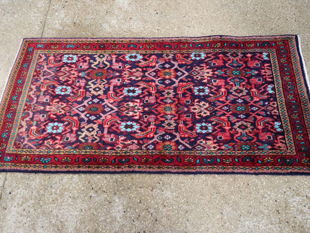 Vintage Persian Hamadan Rug, No.26135 - Gsblank