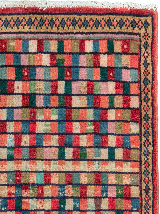 Vintage Persian Mahal Rug, No.26136 - Gsblank