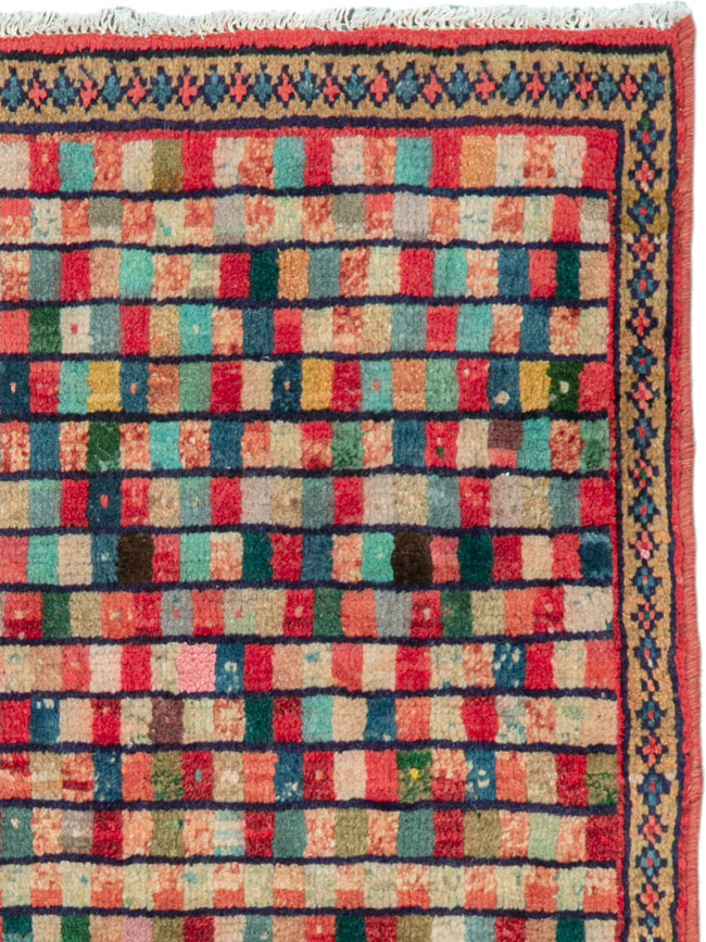 Vintage Persian Mahal Rug, No.26136 - Gsblank