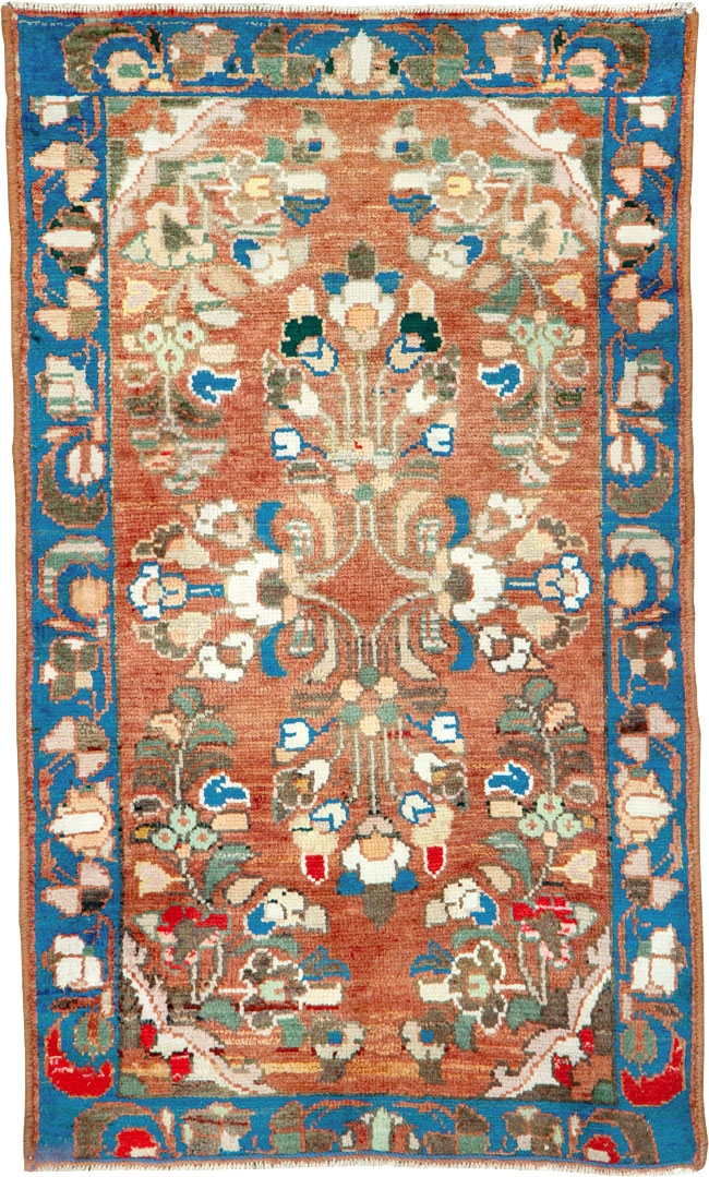 Vintage Persian Hamadan Rug (Pair: 1 of 2), No.26138 - Gsblank