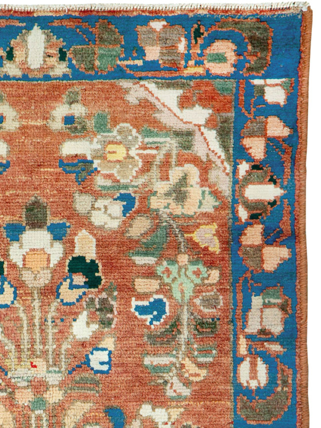 Vintage Persian Hamadan Rug (Pair: 1 of 2), No.26138 - Gsblank