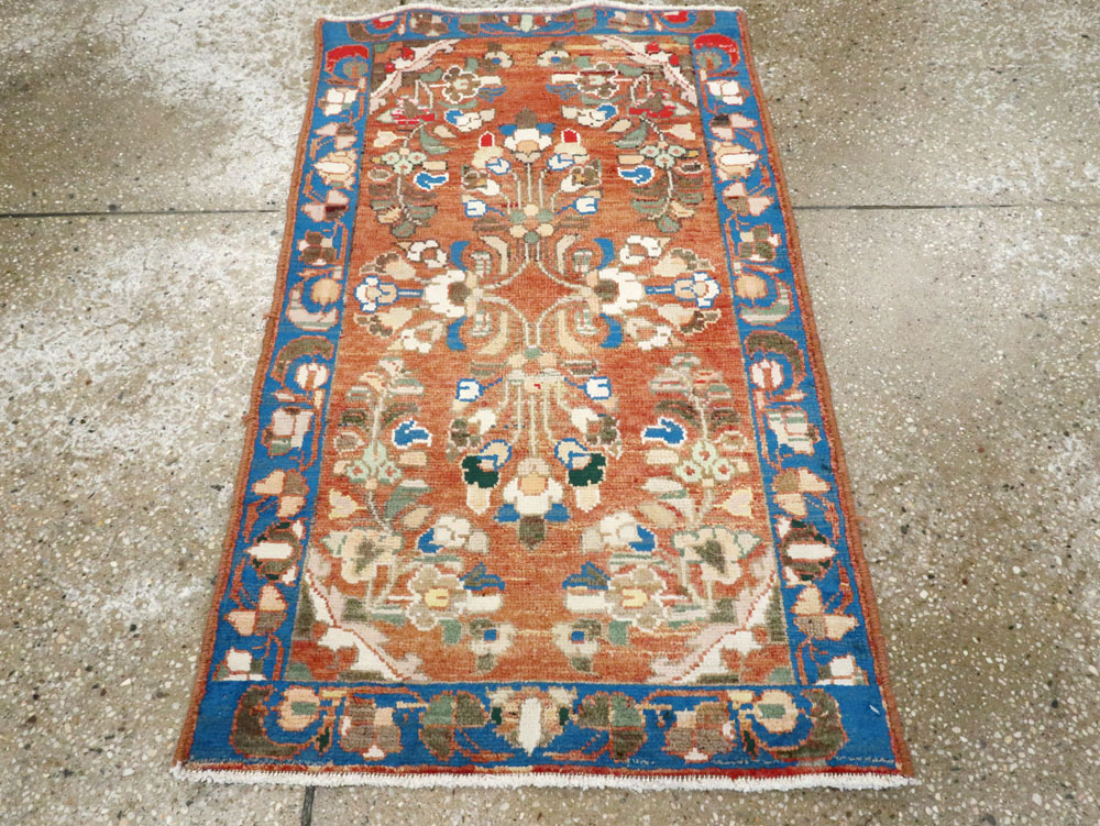 Vintage Persian Hamadan Rug (Pair: 1 of 2), No.26138 - Gsblank