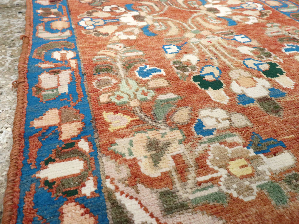Vintage Persian Hamadan Rug (Pair: 1 of 2), No.26138 - Gsblank
