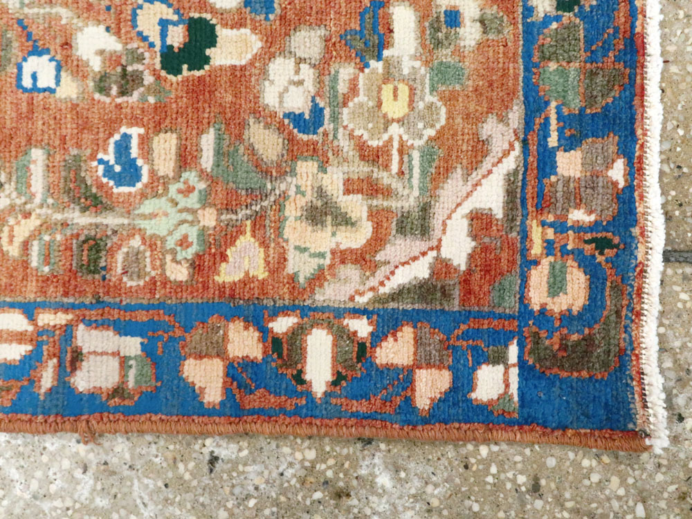Vintage Persian Hamadan Rug (Pair: 1 of 2), No.26138 - Gsblank
