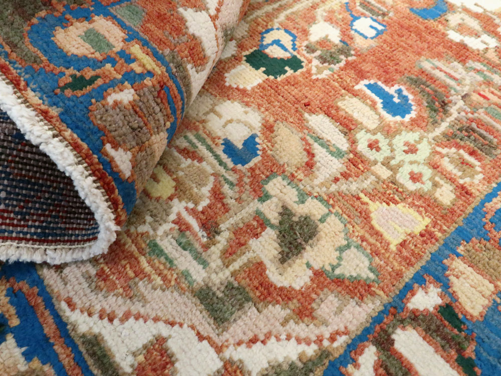 Vintage Persian Hamadan Rug (Pair: 1 of 2), No.26138 - Gsblank