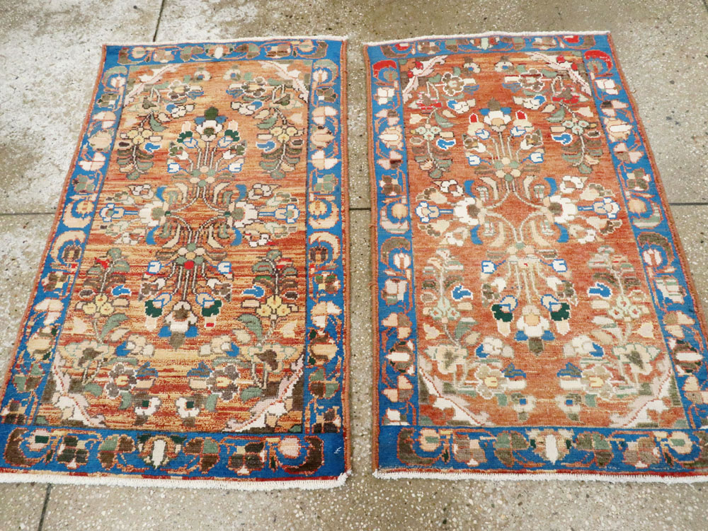 Vintage Persian Hamadan Rug (Pair: 1 of 2), No.26138 - Gsblank