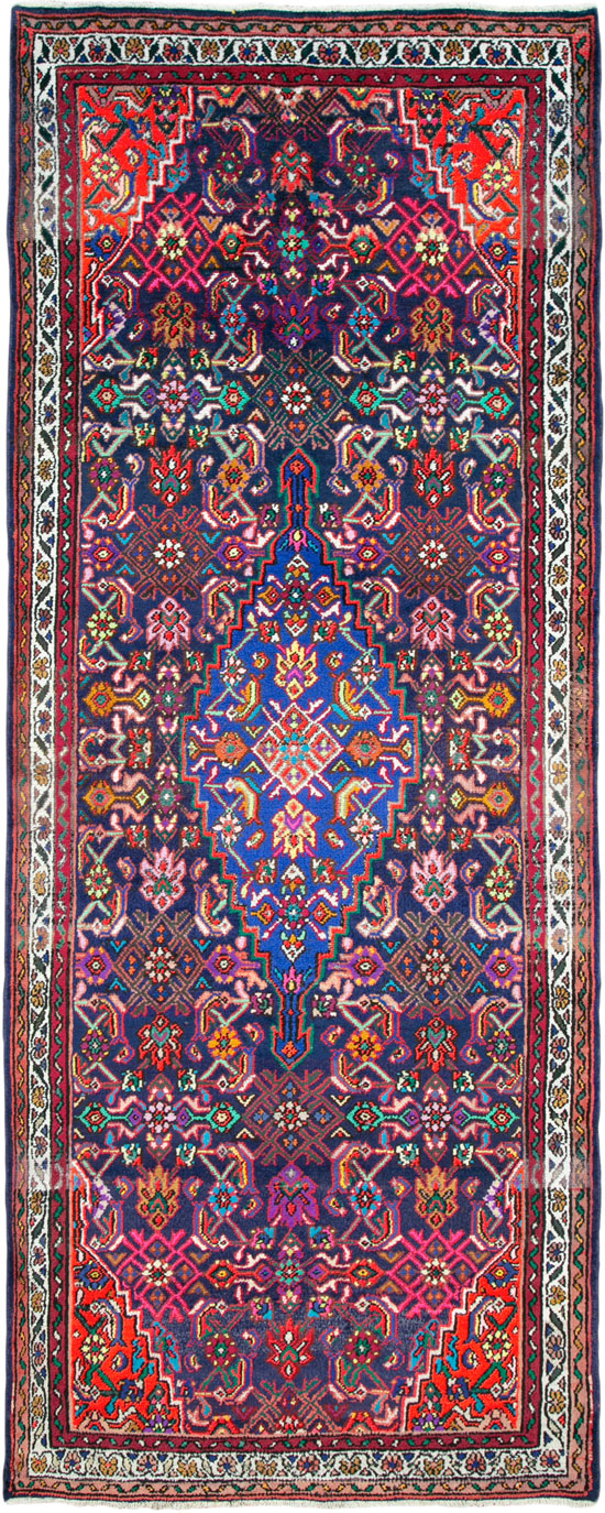 Vintage Persian Hamadan Rug, No.26144 - Gsblank