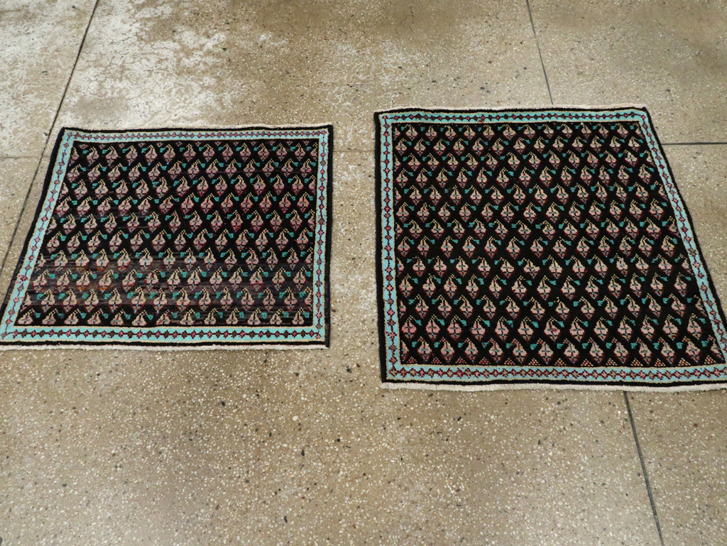 Vintage Persian Hamadan Rug (Pair: 1 of 2), No.26147 - Gsblank