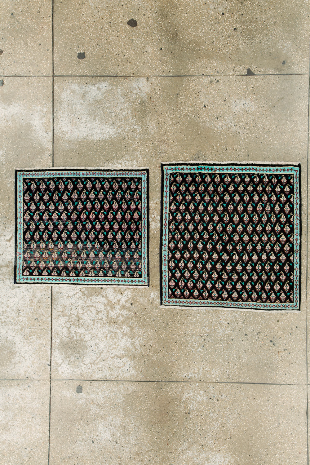 Vintage Persian Hamadan Rug (Pair: 1 of 2), No.26147 - Gsblank