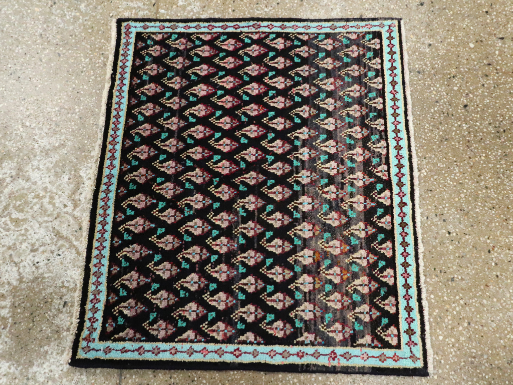 Vintage Persian Hamadan Rug (Pair: 2 of 2), No.26148 - Gsblank
