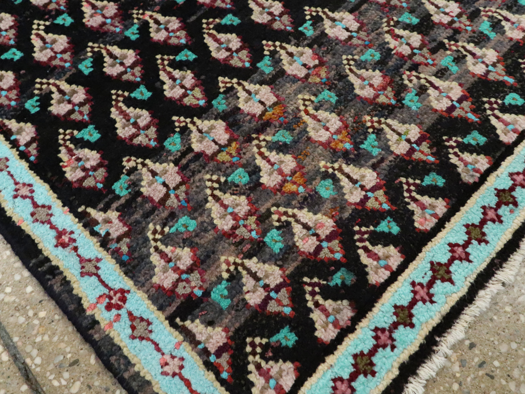 Vintage Persian Hamadan Rug (Pair: 2 of 2), No.26148 - Gsblank