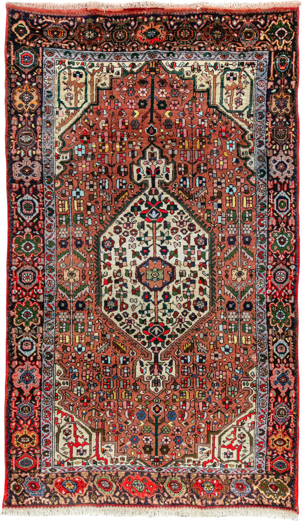 Vintage Persian Hamadan Rug, No.26149 - Gsblank