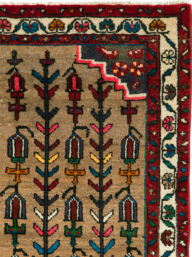Vintage Persian Hamadan Rug, No.26150 - Gsblank