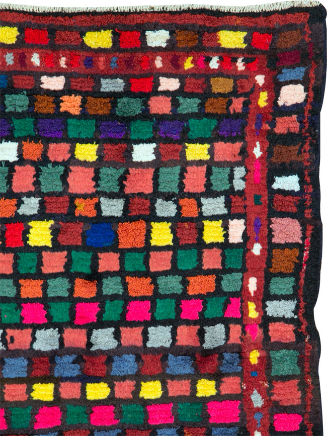 Vintage Persian Mahal Rug, No.26160 - Gsblank